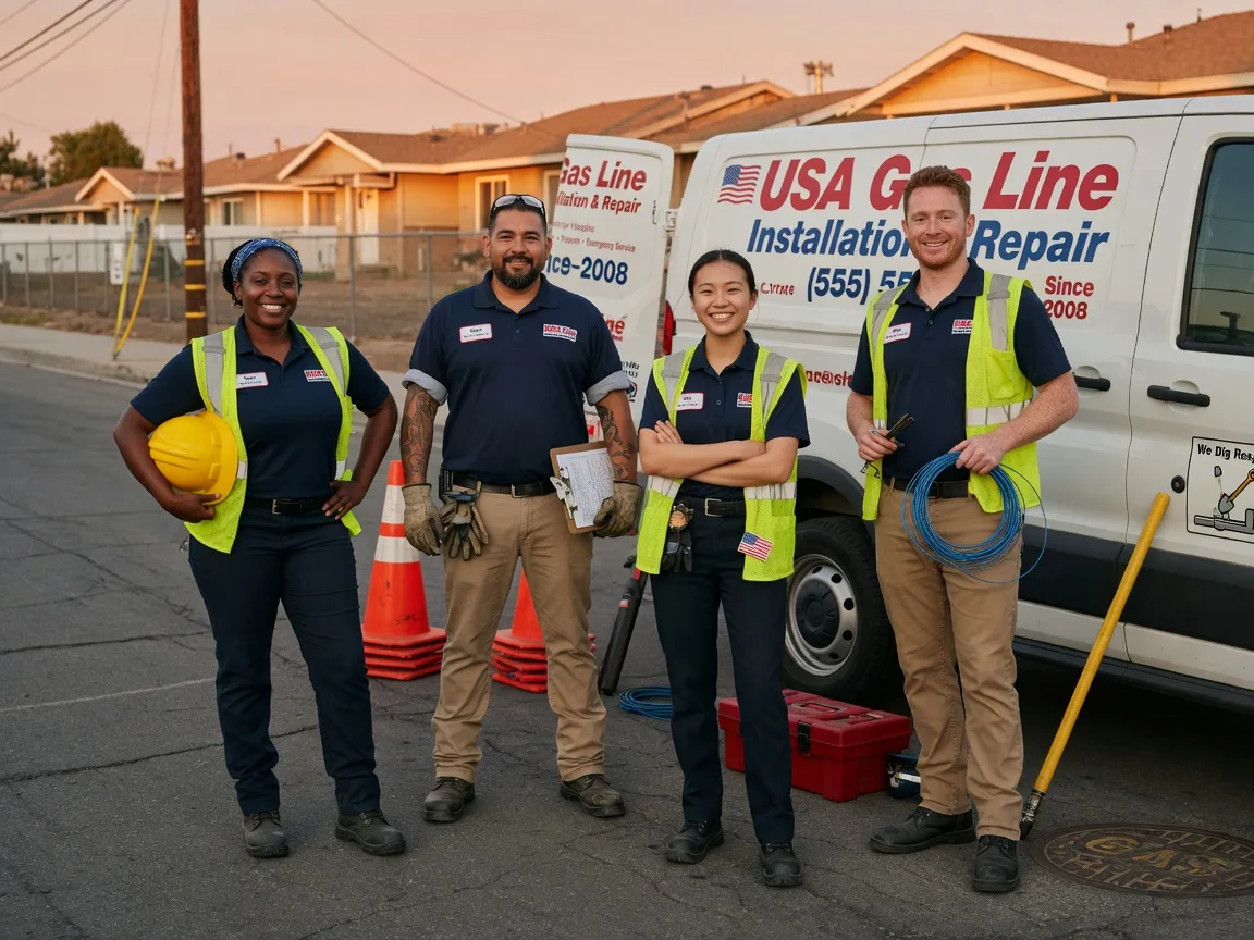 Gas Line Installation company in Dale, IN